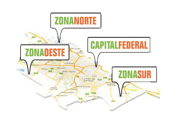 Zona de cobertura de la academia de manejo en capital federal